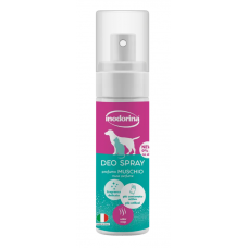 Inodorina Deo Spray - Бял Мускус - дезодориращ спрей за кучета и котки, който неутрализира неприятните миризми, 150 мл - 21.6.10 Inodorina Deo Spray - Бял Мускус - дезодориращ спрей за кучета и котки, който неутрализира неприятните миризми, 150 мл - 21.6.10